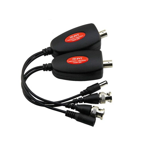 CCTV Video Signal and Power Over Coaxial Cable Transmitter